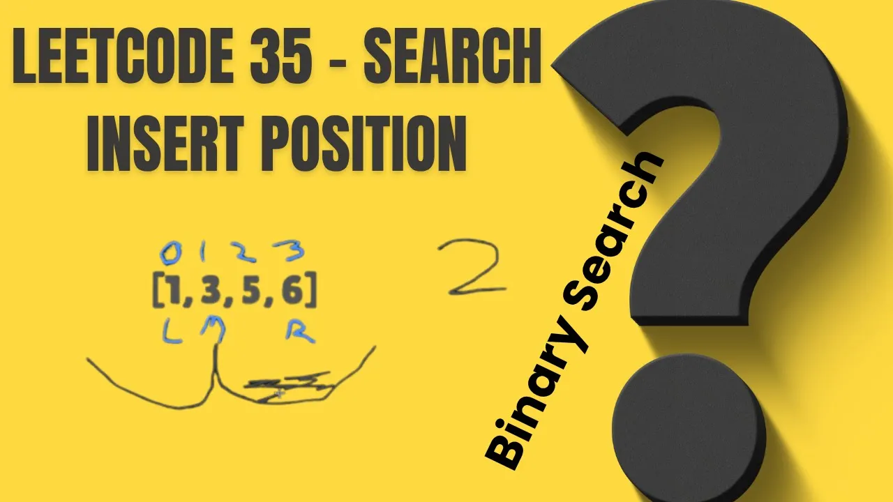 LeetCode 35 – Search Insert Position